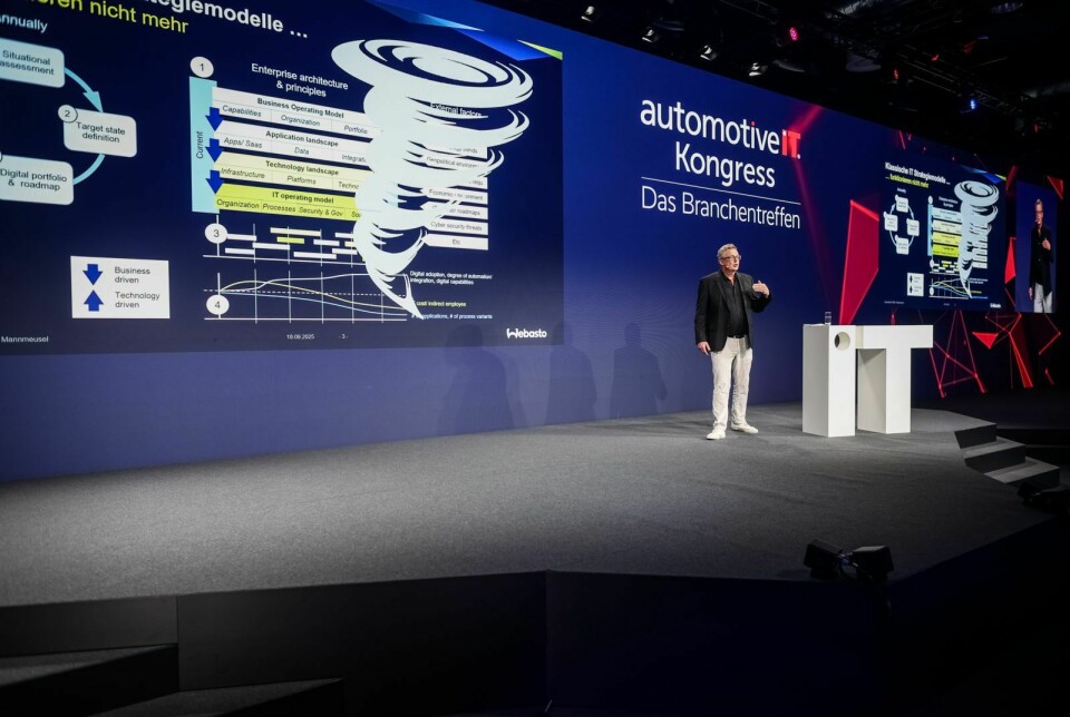 Dr. Thomas Mannmeusel from Webasto illustrated how current political, economic, and technological developments are shaking up the industry.