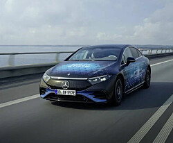 Mercedes demonstrates the range power of the solid-state battery